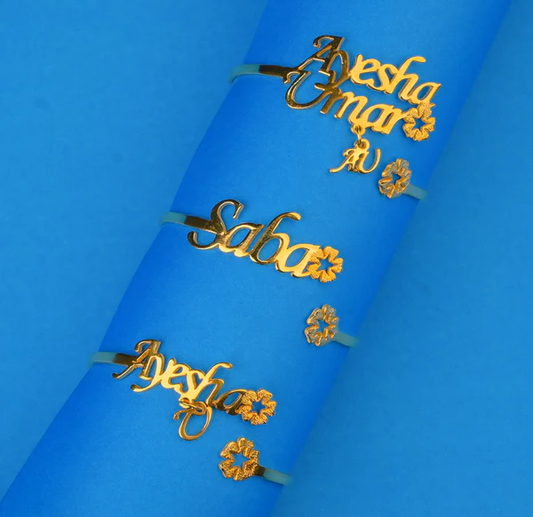 Flower Design Bangle